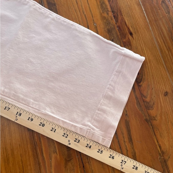 Marine Layer NEW Bridget Slim Wide Leg Crop Peach Whip Cropped size 4 - Picture 15 of 16